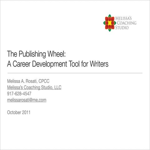Publishing wheel tool for writers