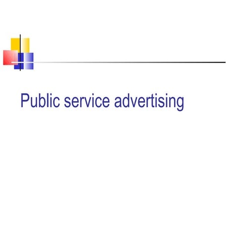 Publis Service Advertisement 
