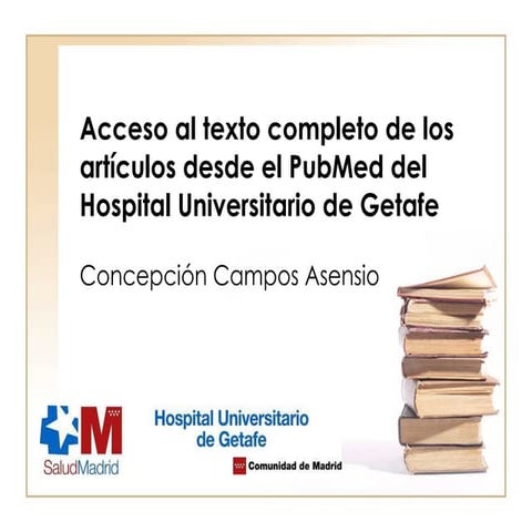 PMID que es y usos | PDF