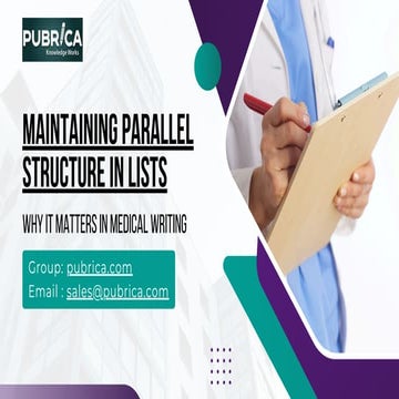 Pubrica Medical Writing Services for Research Paper Editing and ...