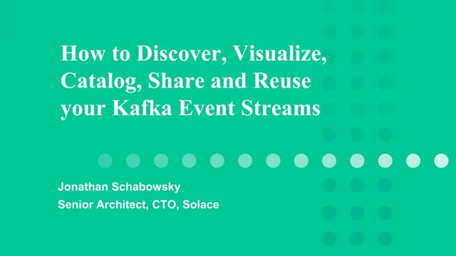 PubSub+ Event Portal for Apache Kafka