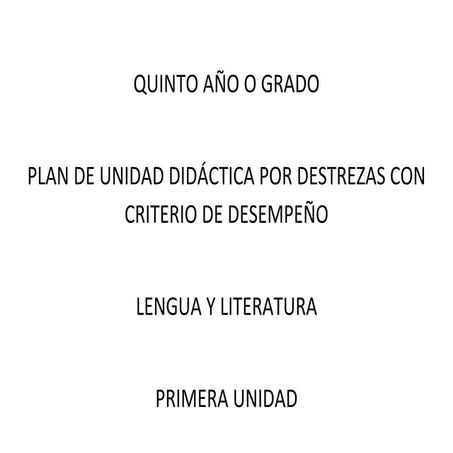 Pud 5 to lengua y literatura