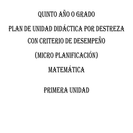 Pud 5 to matemática