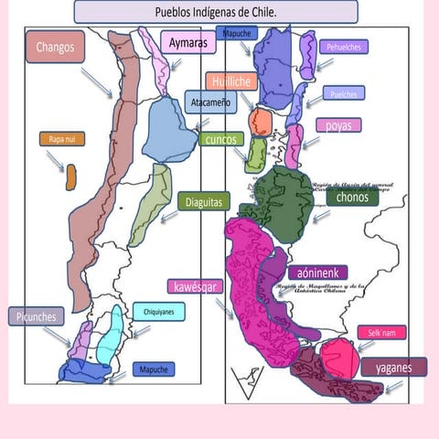 Mapa de pueblos indigenas | PPTX