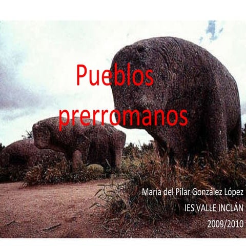 Pueblos prerromanos de hispania
