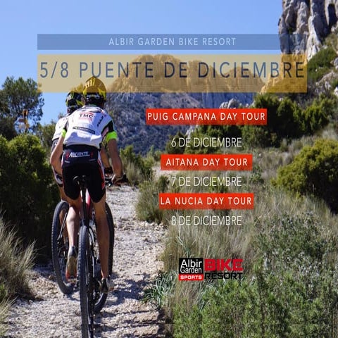 Puente diciembre del 5 al 8.