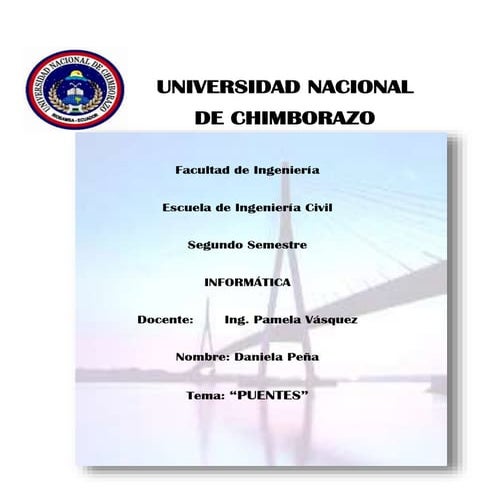 Puentes