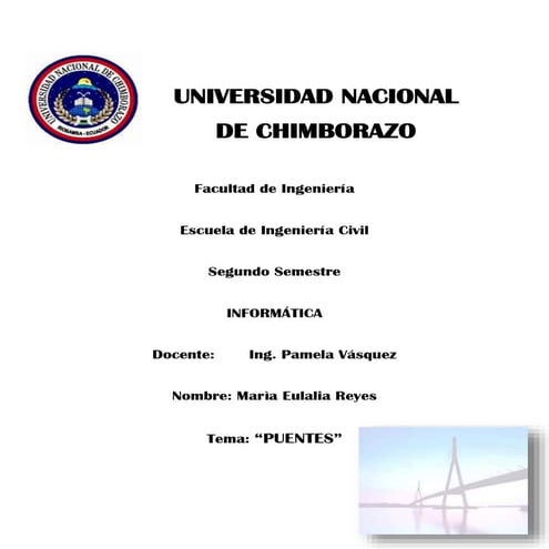 Puentes