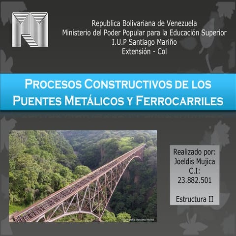 Puentes y ferroarriles 