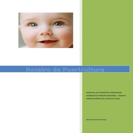 Puericultura-  Roteiro Prático