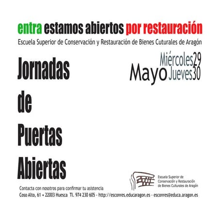 Puertas abiertas folletillo