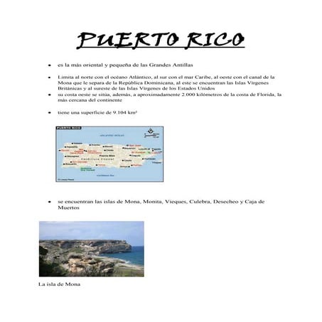 Puerto rico | DOCX