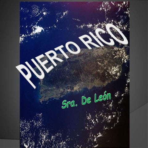Presentacion de puerto rico para ingles | PPTX