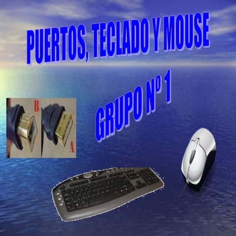 Puertos Mouse   Teclado. Presentación