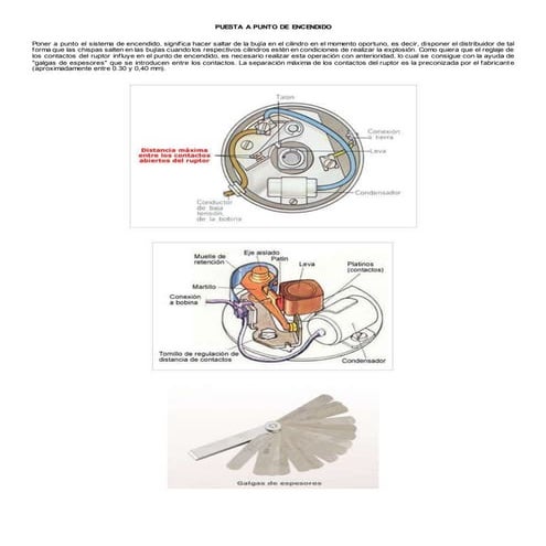 Puesta a punto de encendido