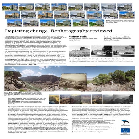 Depicting change. Rephotography reviewed
