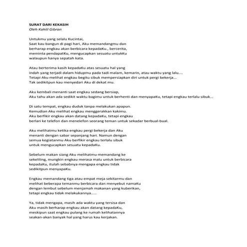 Puisi rendra | PDF