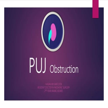 PUJ obstruction.pptx