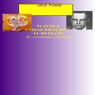 Pául klee retrato en amarillo. Unid...