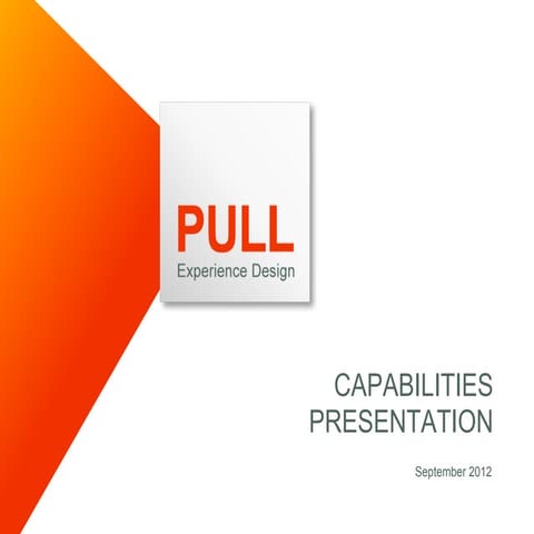 Pull | Experience Design