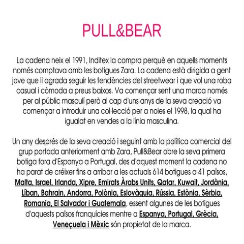 Pull&Bear. Sherezade Cuquerella i Carla Garcia