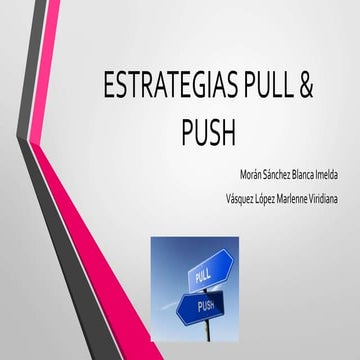 Estrategia Pull y push