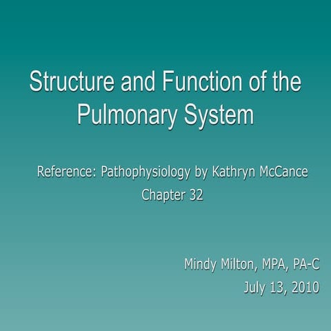 Pulmonary a p s10