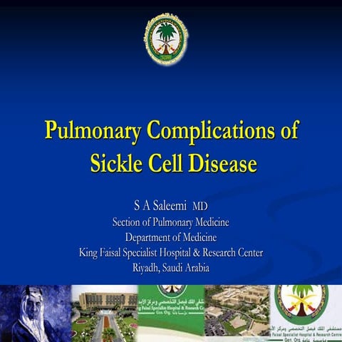 Pulmonary Complications of Sickle Cell Disease. pptx