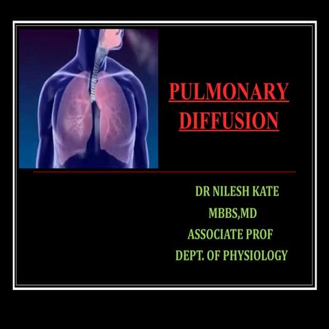 PULMONARY DIFFUSION