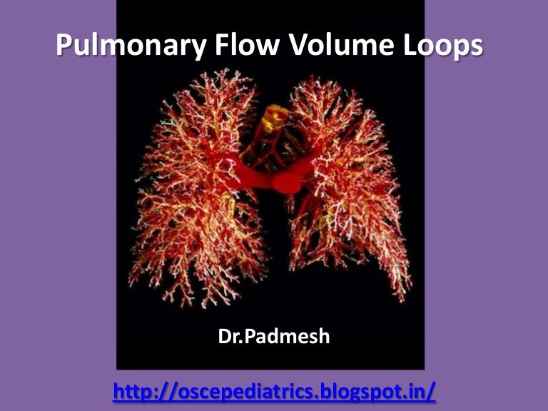 Pulmonary Flow Volume Loops.. Dr.Padmesh