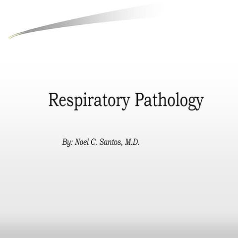 Pulmonary pathology