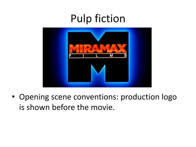 Pulp fiction