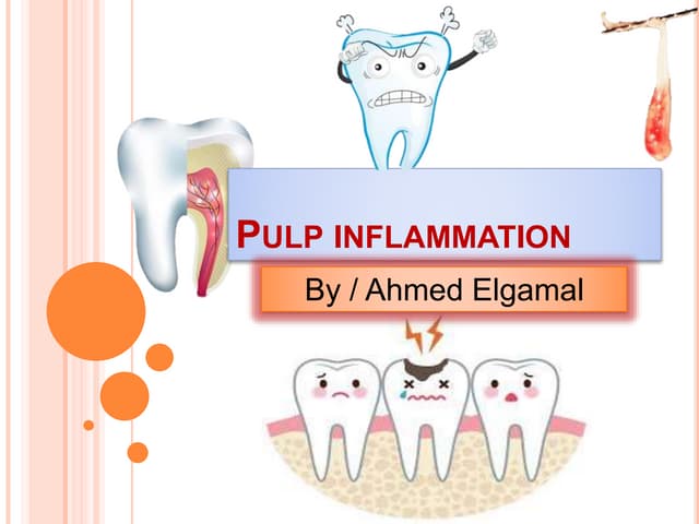 Pulpitis | PPTX | Dental Health | Diseases and Conditions