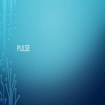 different types of pulse, normal physiology