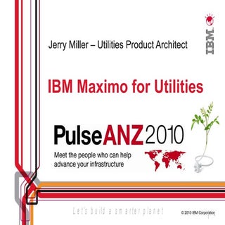 IBM Maximo for Utilities