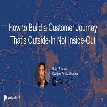 How to Build a Customer Journey That's Outside-In not Inside-Out