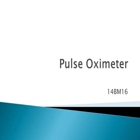 Pulse oximeter