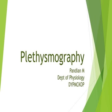 Pulseoximeter by Pandian M, Tutor, Dept of Physiology, DYPMCKOP, this ppt for...