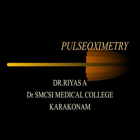 Pulseoximetry