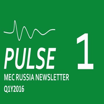 MEC Pulse Newsletter Q1 2016