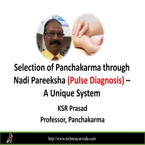 Pulse to panchakarma