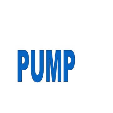 Pumps and its operation characteristic and performance