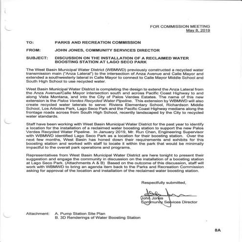 Lago Seco Pumping Station