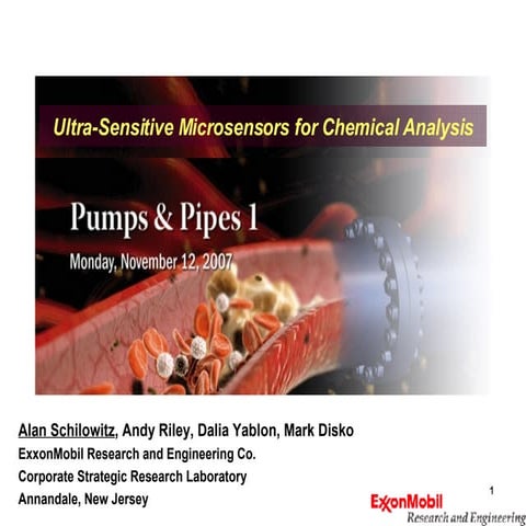 Ultra-Sensitive Microsensors for Chemical Analysis, pumpsandpipesmdhc