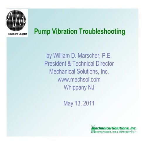 Pump Vibration Troubleshooting.pdf