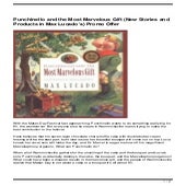 Punchinello and the Most Marvelous Gift (New Stories and Products in ...
