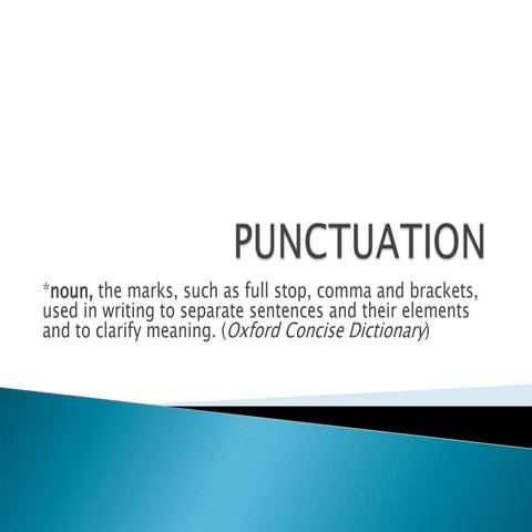 Punctuation