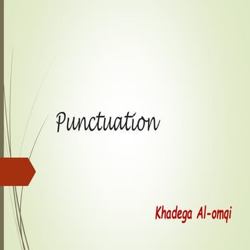 Punctuation