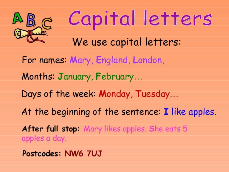 Change From Small To Capital Letters Change From Small To Capital Letters
