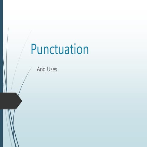 Punctuation 